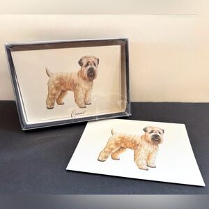 (20) Crane’s Dog Note Cards Only | Soft-Coated Wheaten Terrier by Betsy White
